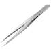 High Precision Tweezers, Style 3C, Super Alloy Anti-Mag, Fine, Pointed, 4.3"